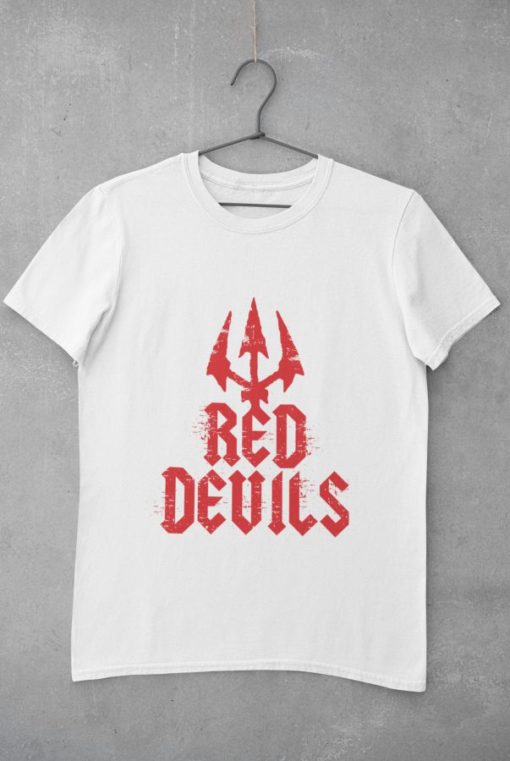 Tričko Manchester United Red Devils biele