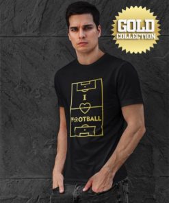 Triko I Love Football GOLD COLLECTION