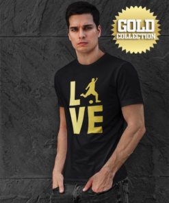 Futbalové tričko Love GOLD COLLECTION