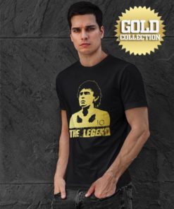 Tričko Maradona Legend GOLD COLLECTION