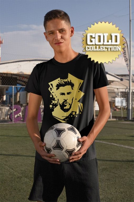 messi 3d gold chlapec