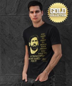 Tričko Messi s mottem GOLD COLLECTION