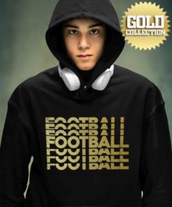 mikina football gold teen