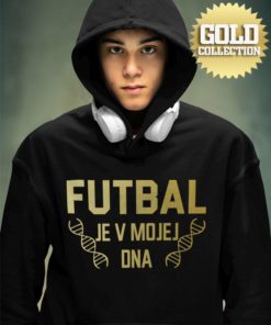 Futbalová mikina Futbal je v mojej DNA GOLD COLLECTION