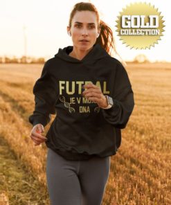 Fotbalová mikina Fotbal je v mé DNA GOLD COLLECTION