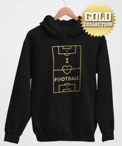 Futbalová mikina I Love Football GOLD COLLECTION