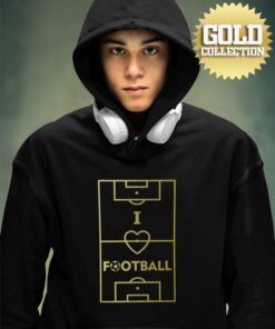 Futbalová mikina I Love Football GOLD COLLECTION