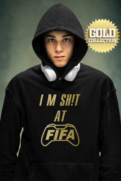 Futbalová mikina FIFA I am S**t GOLD COLLECTION