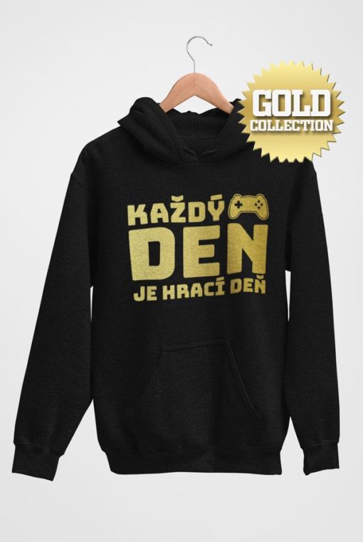 Fotbalová mikina Každý den je hrací den GOLD COLLECTION