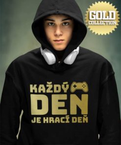 Futbalová mikina Každý deň je hrací deň GOLD COLLECTION