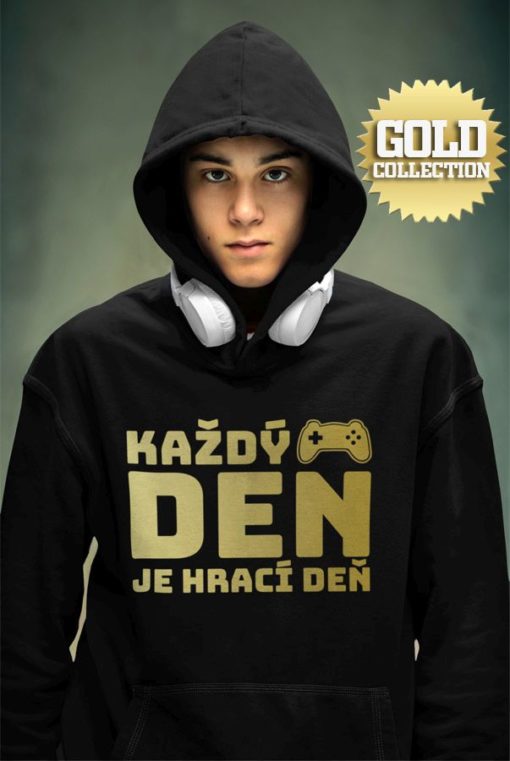 Fotbalová mikina Každý den je hrací den GOLD COLLECTION