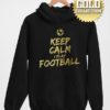 Futbalová mikina Keep Calm I Play Football GOLD COLLECTION