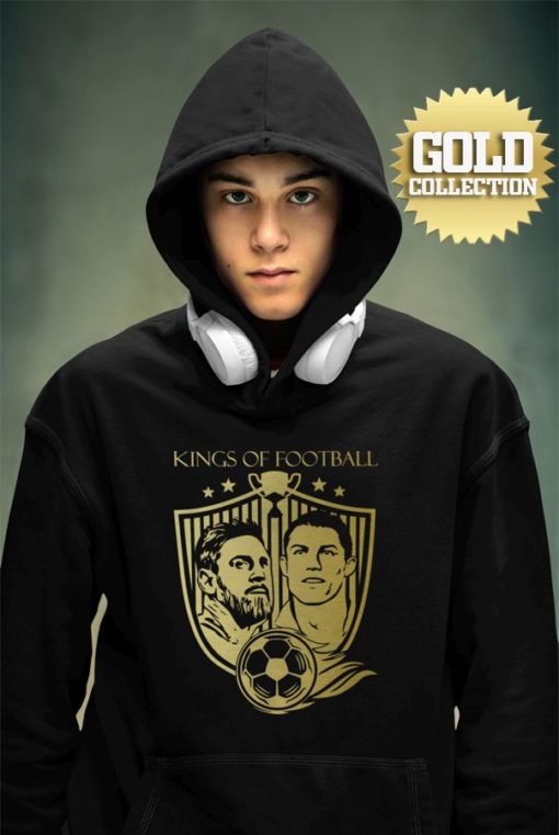 Mikina Messi Ronaldo GOLD COLLECTION