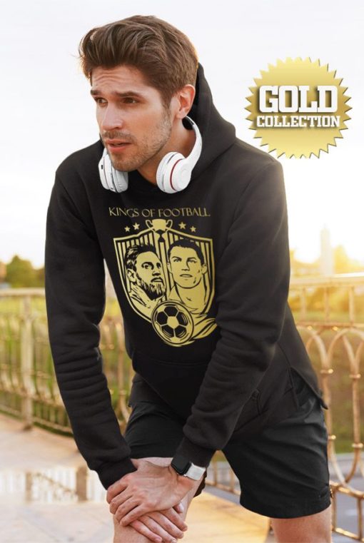 Mikina Messi Ronaldo GOLD COLLECTION