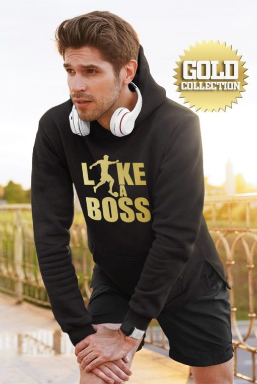 Futbalová mikina Like A Boss GOLD COLLECTION