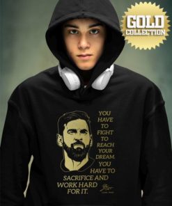 Mikina Messi s mottom GOLD COLLECTION