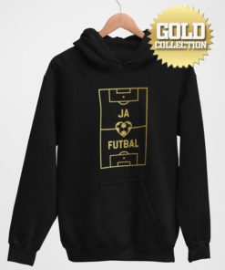 Futbalová mikina Milujem futbal GOLD COLLECTION