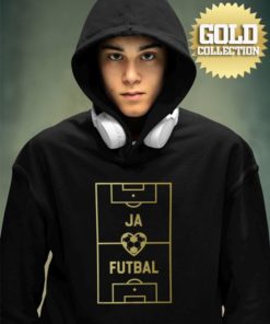 Futbalová mikina Milujem futbal GOLD COLLECTION