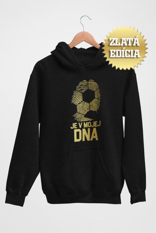 Futbalová mikina Futbal je v mojej DNA II GOLD COLLECTION