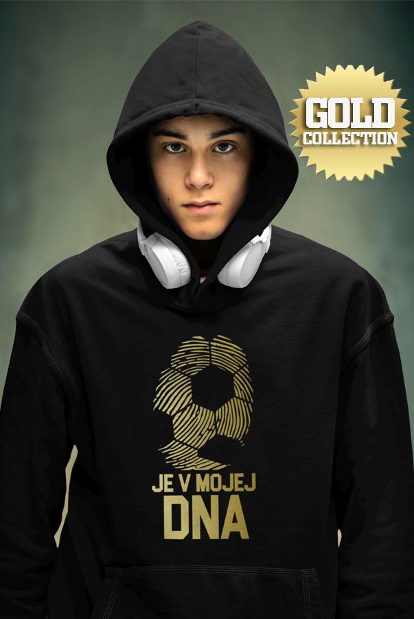 Fotbalová mikina Fotbal je v mé DNA II GOLD COLLECTION - Image 2