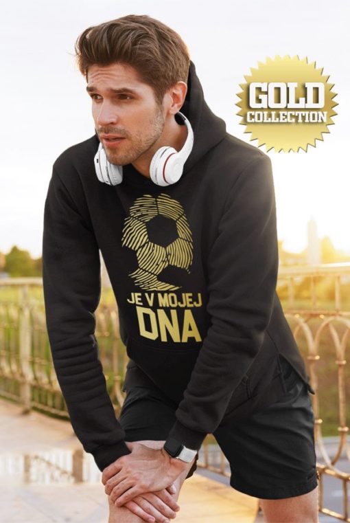 Futbalová mikina Futbal je v mojej DNA II GOLD COLLECTION