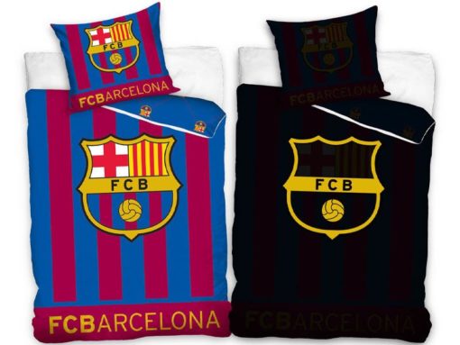 Svietiace obliečky FC Barcelona na perinu a vankúš