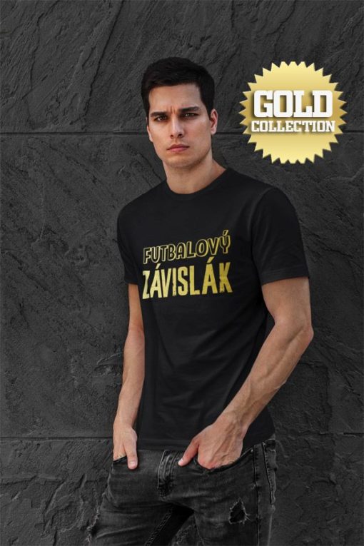 Tričko Futbalový závislák GOLD COLLECTION