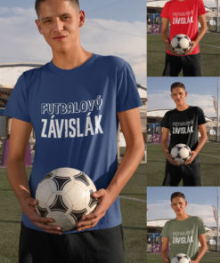 Tričko futbalový závislák teen