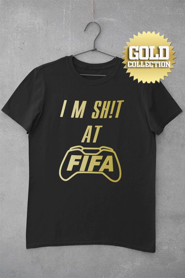 Fotbalové tričko FIFA I am S**t GOLD COLLECTION