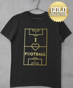 Triko I Love Football GOLD COLLECTION