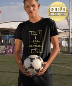 Triko I Love Football GOLD COLLECTION