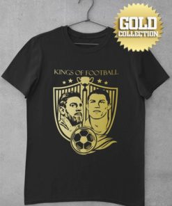 Triko Messi Ronaldo GOLD COLLECTION