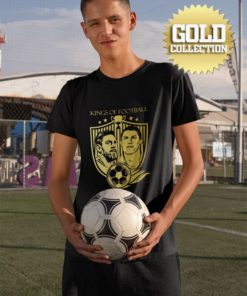 Triko Messi Ronaldo GOLD COLLECTION