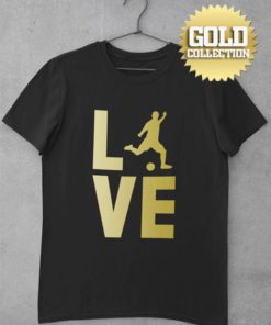 Futbalové tričko Love GOLD COLLECTION