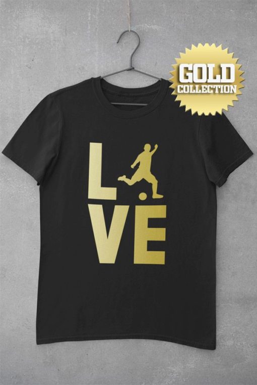 Futbalové tričko Love GOLD COLLECTION
