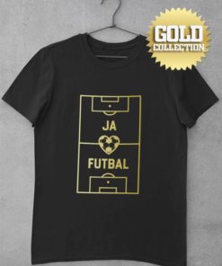 Tričko Milujem futbal GOLD COLLECTION