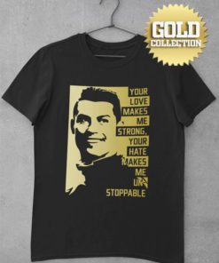 Triko Ronaldo s mottem GOLD COLLECTION