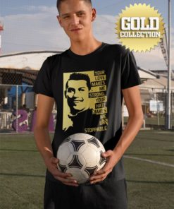 Tričko Ronaldo s mottom GOLD COLLECTION