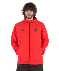 Bunda Adidas Windbreaker Tango červená na sport