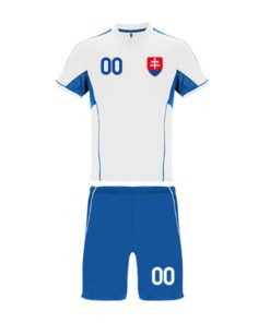 Detská sada Slovensko s potlačou - dres + trenky predná strana
