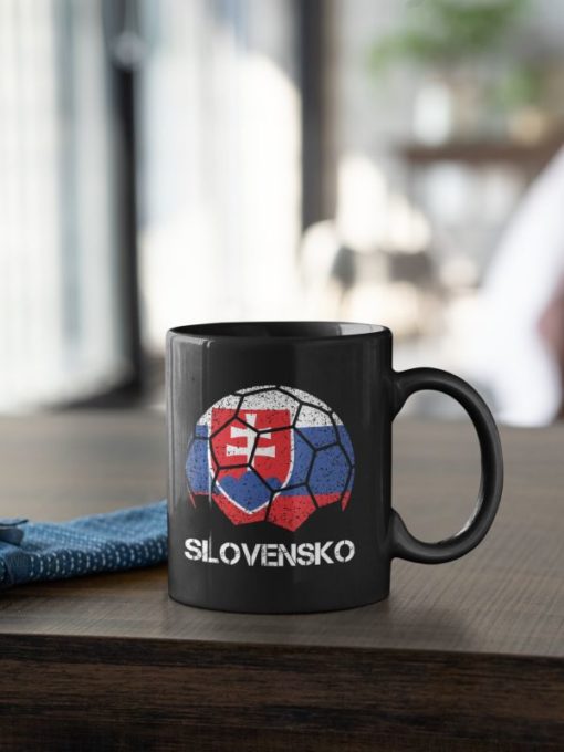 Fotbalový Hrnek Slovensko - s dekorací