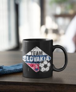 Fotbalový Hrnek Team Slovakia - s dekorací