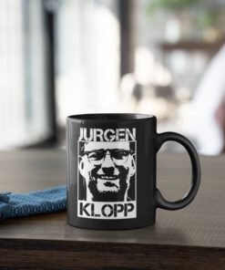 Hrnek Liverpool Jurgen Klopp černý