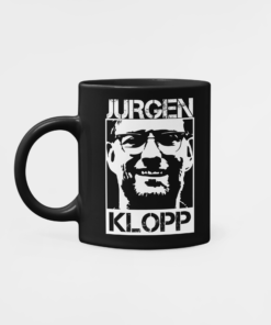 Hrnček Liverpool Jurgen Klopp čierny - originál