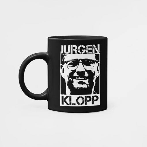 Hrnek Liverpool Jurgen Klopp černý - originál