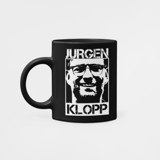 Hrnček Liverpool Jurgen Klopp čierny - originál