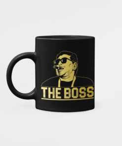 Hrnček Maradona The Boss čierny