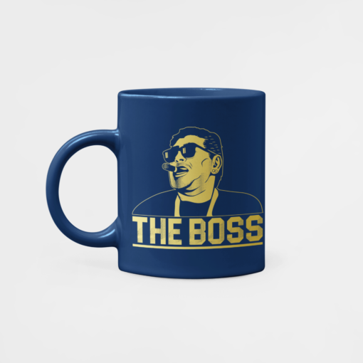 Hrnek Maradona The Boss modrý