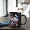 Hrnček Messi čierny a farebný