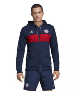 Mikina Bayern Adidas Performance modro-červená s logom